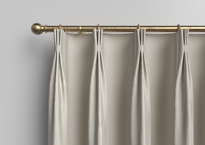 Corrugation, Pale Cream - Made to Measure Curtains - Image 11